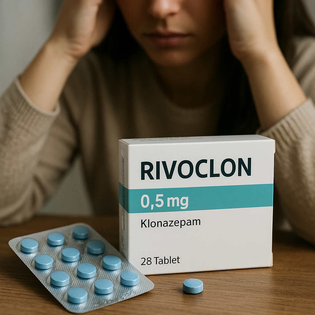 Rivoclon nedir? Rivoclon yan etkileri nelerdir? Anksiyete tedavisi için bilimsel yollar ve anksiyetenin hayat kalitesine etkisi