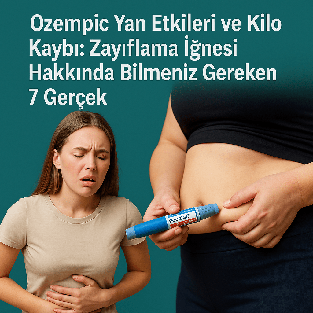 Ozempic Yan Etkileri ve Kilo Kaybı: Zayıflama İğnesi Hakkında Bilmeniz Gereken 7 Gerçek