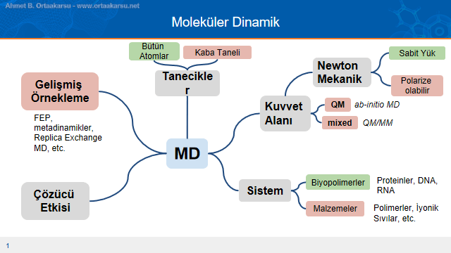 Antimalaryal aktivite için bilgisayarlı hesaplaması yapılacak olan moleküler dinamik çalışmalarının genel kullanımı